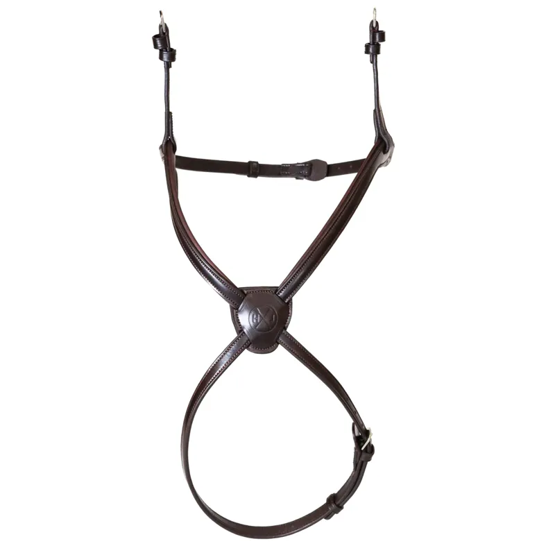 Henry James Figure 8 Grackle Noseband - Havana Brown